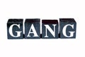 Bad gang Royalty Free Stock Photo