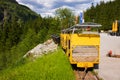 Bad Gastein, Austria - JUNE 09, 2017: Entrance for the railway i