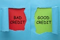 Bad and Good Credit