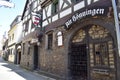 Bad HÃ¶nningen, Germany - 05 30 2023: Historic Party Street during Day Royalty Free Stock Photo