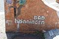 Bad HÃ¶nningen, Germany - 05 30 2023: Sign of Bad HÃ¶nningen Royalty Free Stock Photo