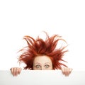 Bad hair day Royalty Free Stock Photo