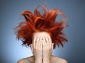 Bad hair day Royalty Free Stock Photo