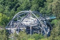 Bad Harzburg, Lower-Saxony, Germany, July 27. 2018: Bad Harzburg, Lower-Saxony, Germany, July 27. 2018: Entrance area and access