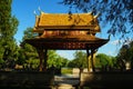 The "Siamese Temple" Sala-Thai I in the Kurpark Bad Homburg.