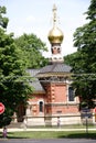 Russian chapel Bad Homburg Royalty Free Stock Photo
