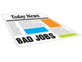 Bad jobs Royalty Free Stock Photo