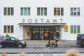 Deutsche Post Office on MÃÂ¼nchner Street in Bad Kissingen, Germany
