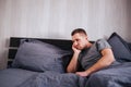 Bad mood in the morning. Men`s health problems and impotence and prostatitis