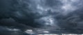 Bad or moody weather sky and environment. carbon dioxide emissions, greenhouse effect, global warming, climate change. The dark Royalty Free Stock Photo