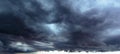 Bad or moody weather sky and environment. carbon dioxide emissions, greenhouse effect, global warming, climate change. The dark Royalty Free Stock Photo