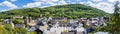 Bad Munstereifel/ Germany: Panoramic View of the Historical Medieval City from the Hill