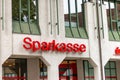 BAD SÃâCKINGEN, GERMANY - JULY 21 2018: Sparkasse bank trademark