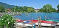 Bad Wiessee,Lake Tegernsee,Germany Royalty Free Stock Photo