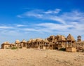 Bada Bagh, Jaisalmer, Rajasthan, India Royalty Free Stock Photo