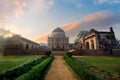 Bada Gumbad Complex at early morning in Lodi Garden Monuments