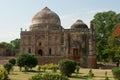 Bada Gumbad mosque in Lodi Park, afternoon. Delhi, India