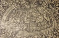 Ptolemaic world map from 1575 Basel edition