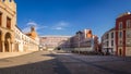 BADAJOZ, SPAIN - Sep 01, 2019: High Square (Plaza Alta) in Badajoz