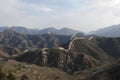 Badaling Great Wall in Yanqing County Beijing China built in 1504 during the Ming Dynasty 1015 metres above sea level Royalty Free Stock Photo