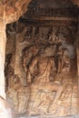 Badami Cave Temples, Badami, Bagalkot, Karnataka, India - Cave 3 Royalty Free Stock Photo