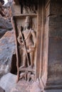 Badami Cave Temples, Badami, Bagalkot, Karnataka, India - Cave 1 Royalty Free Stock Photo