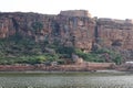 Badami Cave Temples, Badami, Bagalkot, Karnataka, India Royalty Free Stock Photo