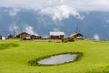 BADARA PLATEAU in Rize, Turkey. Royalty Free Stock Photo