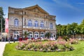 Baden-Baden, Germany - Historic theater called `Theater Baden-Baden` at Goetheplatz square Royalty Free Stock Photo