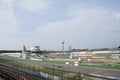 Hockenheimring, a motor racing course at Hockenheim city in Stuttgart, Germany Royalty Free Stock Photo