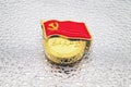 Badge of  communist party of china Royalty Free Stock Photo