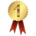 Badge first place