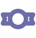 Badge Isolated Vector Icon which can easily modified or edit Royalty Free Stock Photo
