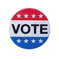 badge for the United States election Royalty Free Stock Photo