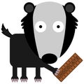 Badger loves chocolates