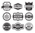 Badges Collection 02 Royalty Free Stock Photo