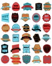 Badges Royalty Free Stock Photo