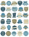 Badges Royalty Free Stock Photo