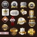 Badges Royalty Free Stock Photo