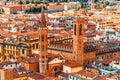 Badia Fiorentina is an abbey and church now home to the Monastic Communities of Jerusalem situated on the Via del Proconsolo in Royalty Free Stock Photo