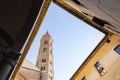Badia Fiorentina abbey and church in Florence, Italy Royalty Free Stock Photo