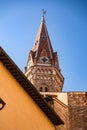 Badia Fiorentina abbey and church in Florence, Italy Royalty Free Stock Photo