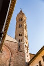 Badia Fiorentina abbey and church in Florence, Italy Royalty Free Stock Photo