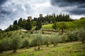 Badia a Passignano. Tuscany, Italy Royalty Free Stock Photo