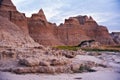 The Badlands Royalty Free Stock Photo