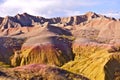 Badlands Eroded Buttes Royalty Free Stock Photo