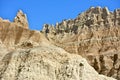 Badlands Formations Royalty Free Stock Photo