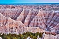 Badlands HDR Royalty Free Stock Photo