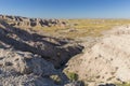 Badlands Landscape Royalty Free Stock Photo