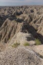 Badlands Landscape Royalty Free Stock Photo